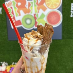 Churro Sundae