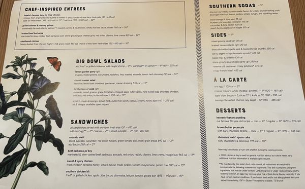 Menu photo 8 Tupelo Honey Southern Kitchen & Bar Upper Arlington, OH Menu photo 8 Tupelo Honey Southern Kitchen & Bar Upper Arlington, OH