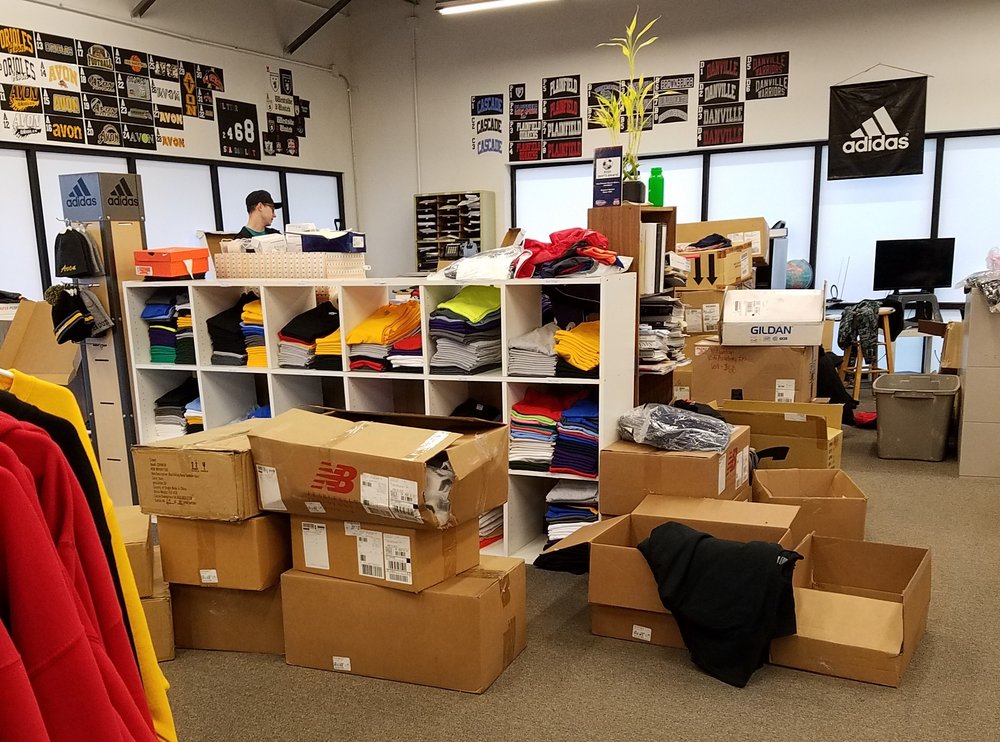 AVON SPORTS APPAREL 7710 E Hwy 36, Avon, Indiana Sporting Goods