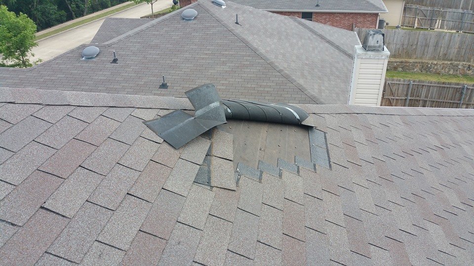 Slide of Roof Repair by Cool My Attic Now