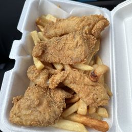 Fried Tilapia Basket Fried Tilapia Basket