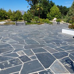 Earth Stone Rock - Antique black flagstone