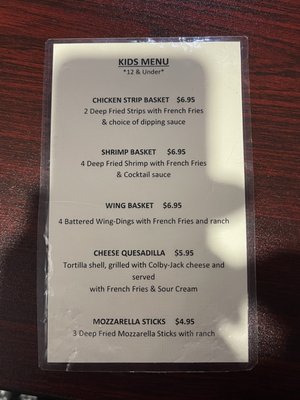 Menu photo 1 Sixth & Main Bar & Grill Evart, MI