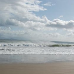Mulranny Beach - positively sunkissed!