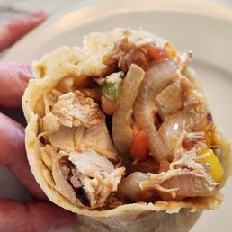 Chicken Fajita Burrito Chicken Fajita Burrito