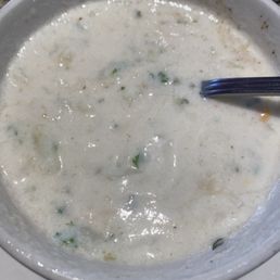 Clam chowder. Clam chowder.