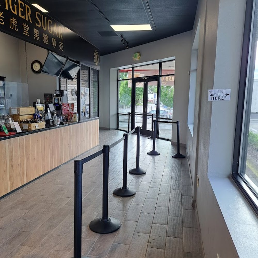 Tiger Sugar - This is the line to order (if there was a line of people). - Bubble Tea Near Me - Beaverton, Oregon Tiger Sugar - This is the line to order (if there was a line of people). - Bubble Tea Near Me - Beaverton, Oregon