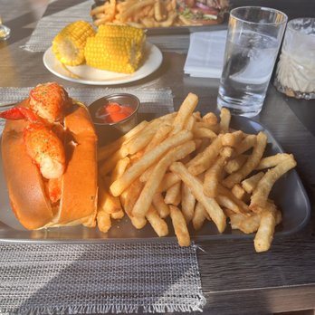Capri Seafood - Lobster roll with fries - Seafood Near Me - Providence, Rhode Island Capri Seafood - Lobster roll with fries - Seafood Near Me - Providence, Rhode Island