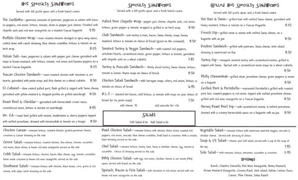 Menu photo 2 Knickerbockers Deli Salt Lake City, UT