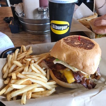 LA Burger - Cali Sunshine burger! - Burgers Near Me - Richardson, Texas