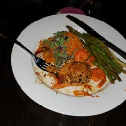 My mother plate that was too spicy, she left and had to pay for