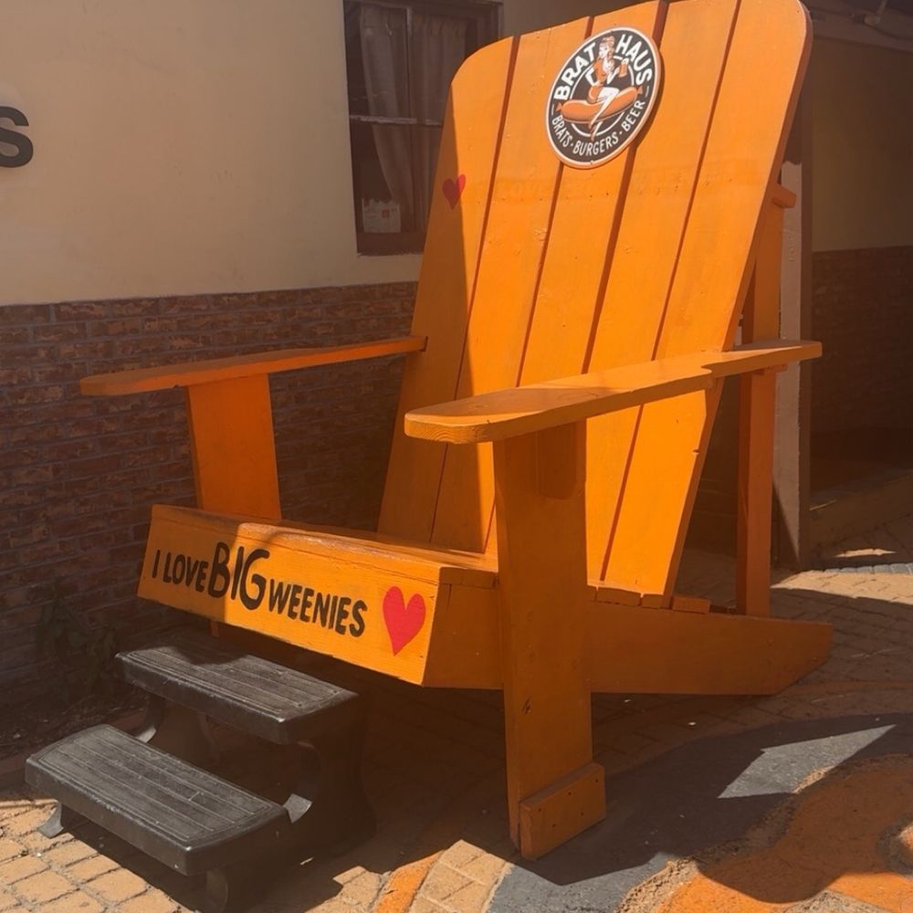 Brat Haus - Big Chair bear entrance - German Near Me - Scottsdale, Arizona