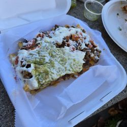 Taqueria Tapatia - My fries were cut in half bc they misunderstood my request for half nachos/half fries
