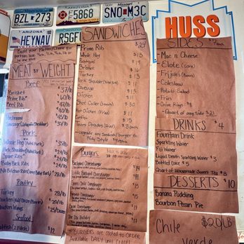 Eric’s Family Barbecue - Menú - Barbeque Near Me - Avondale, Arizona