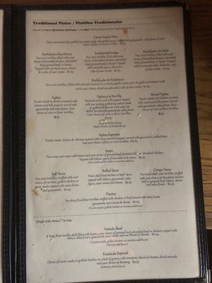 Menu photo 6 Estrella's Fallbrook, CA