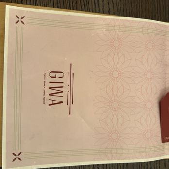 GIWA - Menu cover - Breakfast & Brunch Near Me - Santa Clara, California