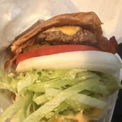 Steakburger with Bacon & Cheese