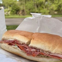 Vinny's Bakery & Deli LLC - Italian assorted sub with lettuce, tomato, provolone and mayo