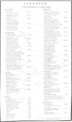 Menu photo 2 Tangaroa Fish Market Los Angeles, CA Menu photo 2 Tangaroa Fish Market Los Angeles, CA