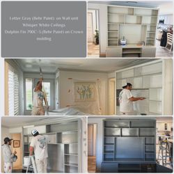 Generation Painting - Before and After of our small interior project, Customer is very happy