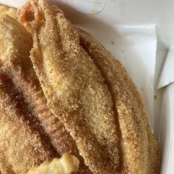 Chicken Express - 2 Fish Fillet Combo - overcooked fish