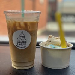 Mo’Joe Coffee and Cupcakes - Iced coffee and ice cream