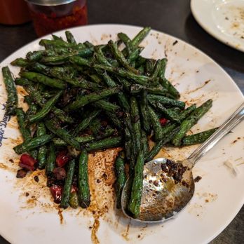 Super Juicy Dumplings - Spicy green beans - Dim Sum Near Me - Brea, California