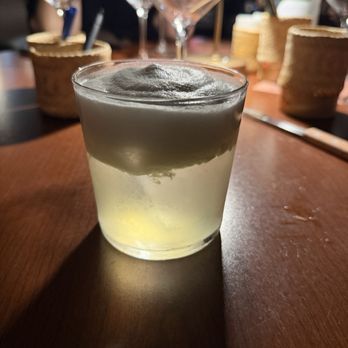 Tipsy Thaiger - Mango and sticky rice cocktail - what magic is this deliciousness !!!!! - Thai Near Me - Roswell, Georgia Tipsy Thaiger - Mango and sticky rice cocktail - what magic is this deliciousness !!!!! - Thai Near Me - Roswell, Georgia