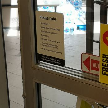 Freshco - a sign in a store window - Grocery Near Me - Thornhill, Ontario