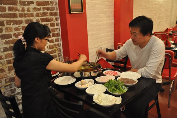 Photo of Hot Kitchen Skewer Hotpot & BBQ - New York, NY, US. Sichuan Hot Pot
