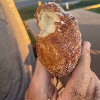 Leonard's Pearlridge Malasada Mobile - Original sugar with custard - Desserts Near Me - Aiea, Hawaii