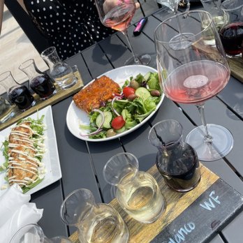 Michael Angelo's Winery - Flight, crab cakes, fried feta - Wineries Near Me - Richfield, Ohio