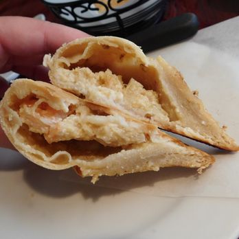 Pamela's Restaurant Chileno - Not much shrimp to be found but the cheese filling was tasty - Delis Near Me - Miami, Florida Pamela's Restaurant Chileno - Not much shrimp to be found but the cheese filling was tasty - Delis Near Me - Miami, Florida