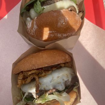 Coastline Burgers - The Forager Burger, The Spicy BBQ - Burgers Near Me - Redmond, Washington