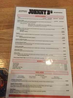 Menu photo 8 Johnny B's Bar & Grill Wolcott, CT Menu photo 8 Johnny B's Bar & Grill Wolcott, CT