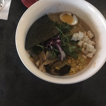 1981 Ramen Bar - vegetarian ramen + the egg. DUH. - Chicken Wings Near Me - Lowell, Massachusetts
