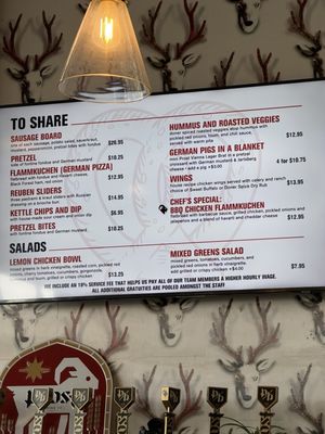 Menu photo 1 Prost Brewing Denver, CO