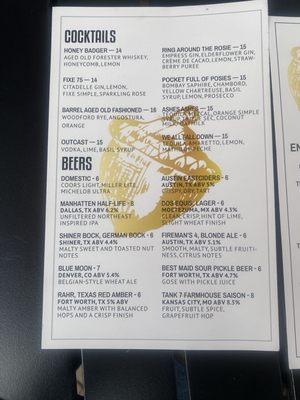 Menu photo 7 Fixe Southern House Fort Worth, TX