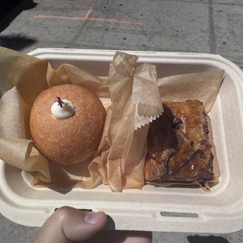 Sofreh Cafe - Rose custard doughnut, baklava - Persian/Iranian Near Me - Brooklyn, New York