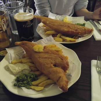 The Counting House - We had to try fish and chips from it's homeland at least once! - British Near Me - London, XGL The Counting House - We had to try fish and chips from it's homeland at least once! - British Near Me - London, XGL