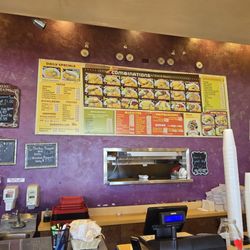 What's for desayuno, lunch, and cena.
