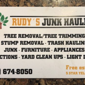 Rudys Junk hauling - Junk Removal & Hauling Near Me - Spring Valley, California Rudys Junk hauling - Junk Removal & Hauling Near Me - Spring Valley, California