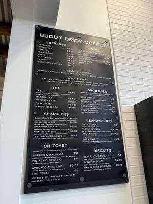 Menu photo 2 Buddy Brew Coffee Valrico, FL Menu photo 2 Buddy Brew Coffee Valrico, FL