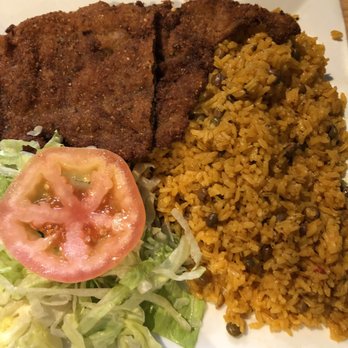 Jibarito's on Harlem - Breaded steak and Arroz Gandules - Puerto Rican Near Me - Chicago, Illinois Jibarito's on Harlem - Breaded steak and Arroz Gandules - Puerto Rican Near Me - Chicago, Illinois