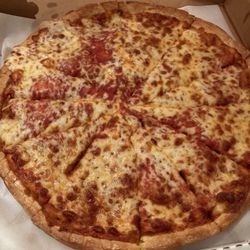 Large cheese pizza