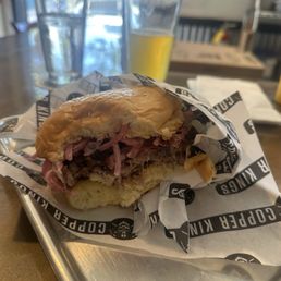 Pastrami burger