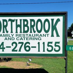 Northbrook Family Restaurant & Catering - Outside Restaurant Sign