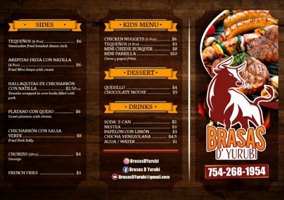 Menu photo 3 Brasas d' Yurubi Dania Beach, FL Menu photo 3 Brasas d' Yurubi Dania Beach, FL