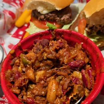 Burgatory - Cranberry - Chili and cheeseburger sliders - Burgers Near Me - Cranberry Township, Pennsylvania Burgatory - Cranberry - Chili and cheeseburger sliders - Burgers Near Me - Cranberry Township, Pennsylvania