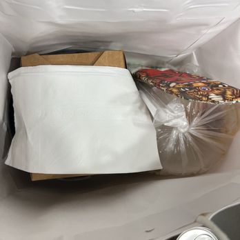 9 Bar - My to go order neatly packed. - Bubble Tea Near Me - Aurora, Illinois